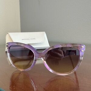 Michael Kors Purple Sunglasses